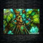متال پوستر treant protector از گیم دوتا2 , dota2 با کد E-090