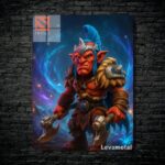 متال پوستر troll warlord از گیم دوتا2 , dota2 با کد E-091