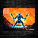 متال پوستر troll warlord از گیم دوتا2 , dota2 با کد E-097