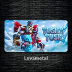 متال پوستر tusk از گیم دوتا2 , dota2 با کد E-110
