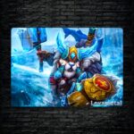 متال پوستر tusk از گیم دوتا2 , dota2 با کد E-113
