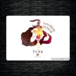 متال پوستر tusk از گیم دوتا2 , dota2 با کد E-122