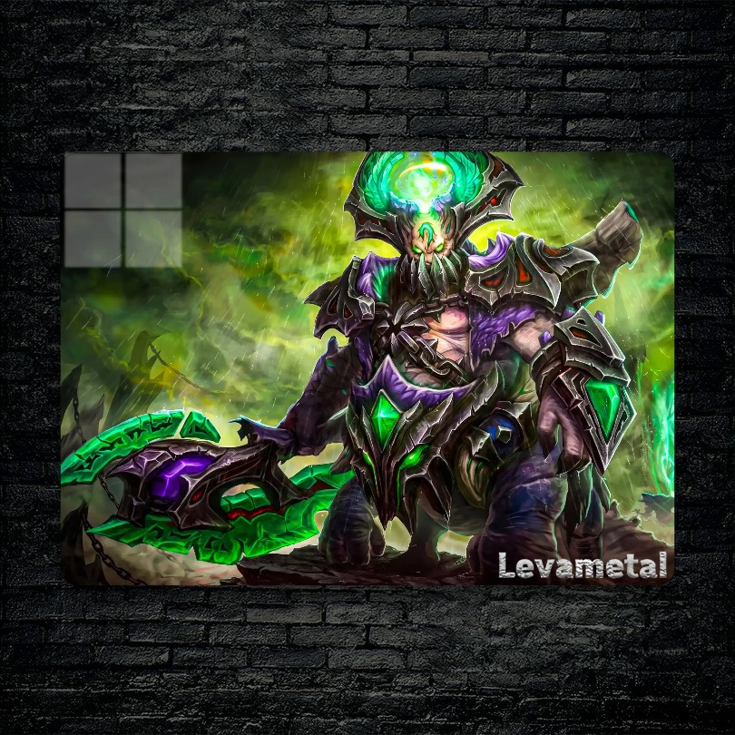 متال پوستر underlord از گیم دوتا2 , dota2 با کد E-136