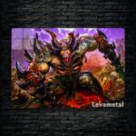 متال پوستر undying از گیم دوتا2 , dota2 با کد E-147