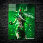 متال پوستر undying از گیم دوتا2 , dota2 با کد E-153