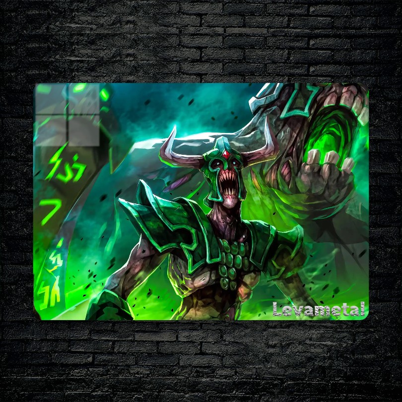 متال پوستر undying از گیم دوتا2 , dota2 با کد E-167