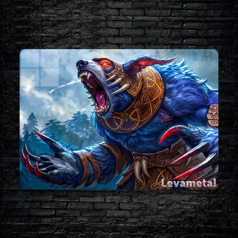 متال پوستر ursa از گیم دوتا2 , dota2 با کد E-171