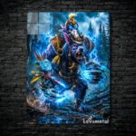 متال پوستر ursa از گیم دوتا2 , dota2 با کد E-180
