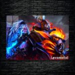 متال پوستر ursa از گیم دوتا2 , dota2 با کد E-183