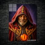 متال پوستر warlock از گیم دوتا2 , dota2 با کد E-195