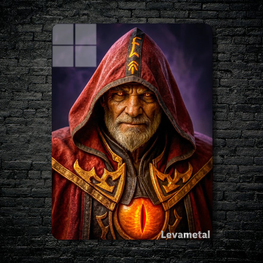 متال پوستر warlock از گیم دوتا2 , dota2 با کد E-195