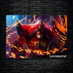 متال پوستر warlock از گیم دوتا2 , dota2 با کد E-199