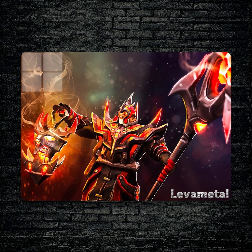 متال پوستر warlock از گیم دوتا2 , dota2 با کد E-203