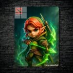 متال پوستر windranger از گیم دوتا2 , dota2 با کد E-204