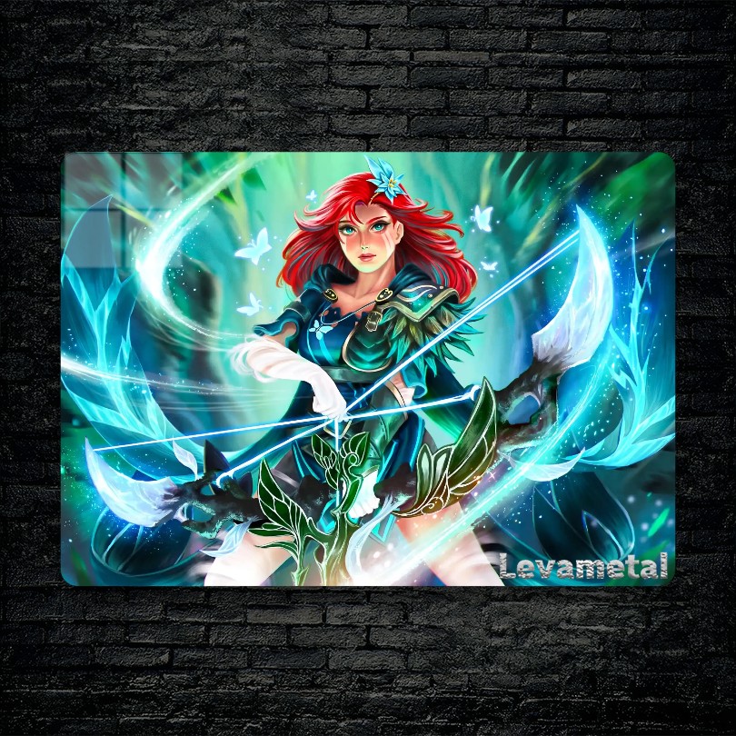 متال پوستر windranger از گیم دوتا2 , dota2 با کد E-206