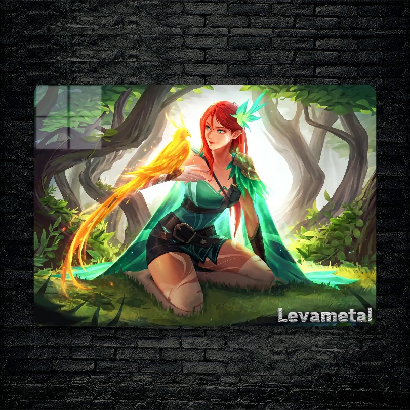 متال پوستر windranger از گیم دوتا2 , dota2 با کد E-229