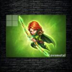 متال پوستر windranger از گیم دوتا2 , dota2 با کد E-235