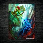 متال پوستر windranger از گیم دوتا2 , dota2 با کد E-236