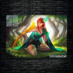 متال پوستر windranger از گیم دوتا2 , dota2 با کد E-241