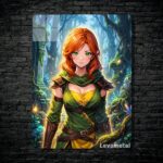 متال پوستر windranger از گیم دوتا2 , dota2 با کد E-242