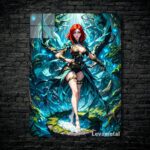 متال پوستر windranger از گیم دوتا2 , dota2 با کد E-248