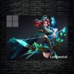 متال پوستر windranger از گیم دوتا2 , dota2 با کد E-250
