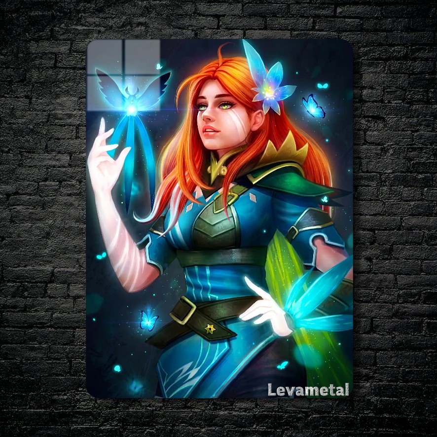 main-mockup-23976-1785057016.jpeg متال پوستر windranger از گیم دوتا2 , dota2 با کد E-252
