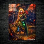 متال پوستر windranger از گیم دوتا2 , dota2 با کد E-253
