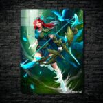 متال پوستر windranger از گیم دوتا2 , dota2 با کد E-254