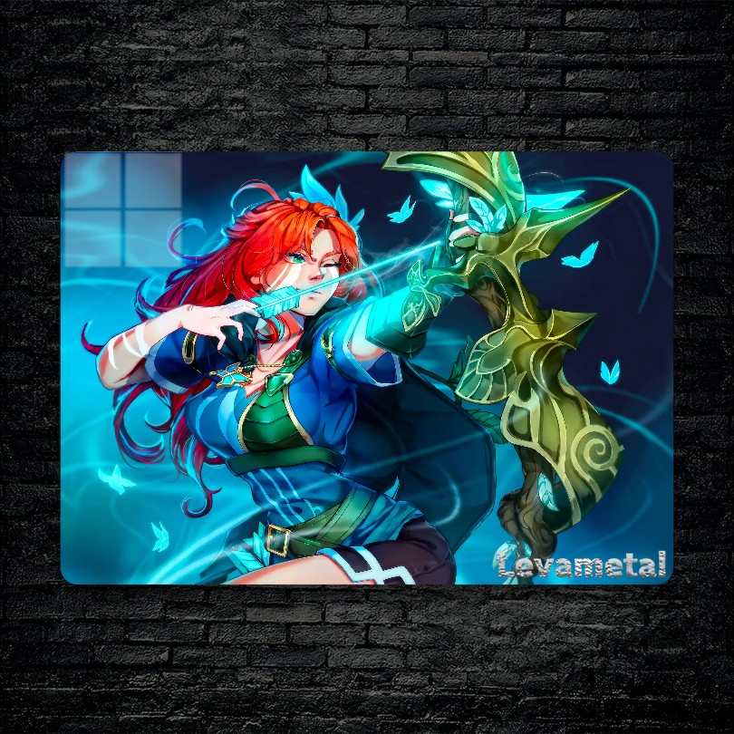 main-mockup-23979-1785057317.jpeg متال پوستر windranger از گیم دوتا2 , dota2 با کد E-255
