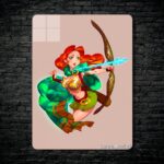 متال پوستر windranger از گیم دوتا2 , dota2 با کد E-256