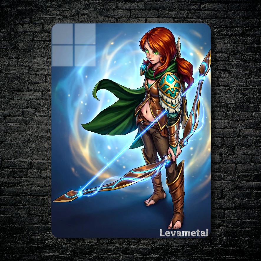 متال پوستر windranger از گیم دوتا2 , dota2 با کد E-259