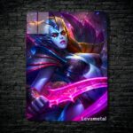 متال پوستر vengeful spirit از گیم دوتا2 , dota2 با کد E-271