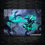 متال پوستر vengeful spirit از گیم دوتا2 , dota2 با کد E-284