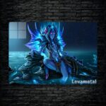 متال پوستر vengeful spirit از گیم دوتا2 , dota2 با کد E-285