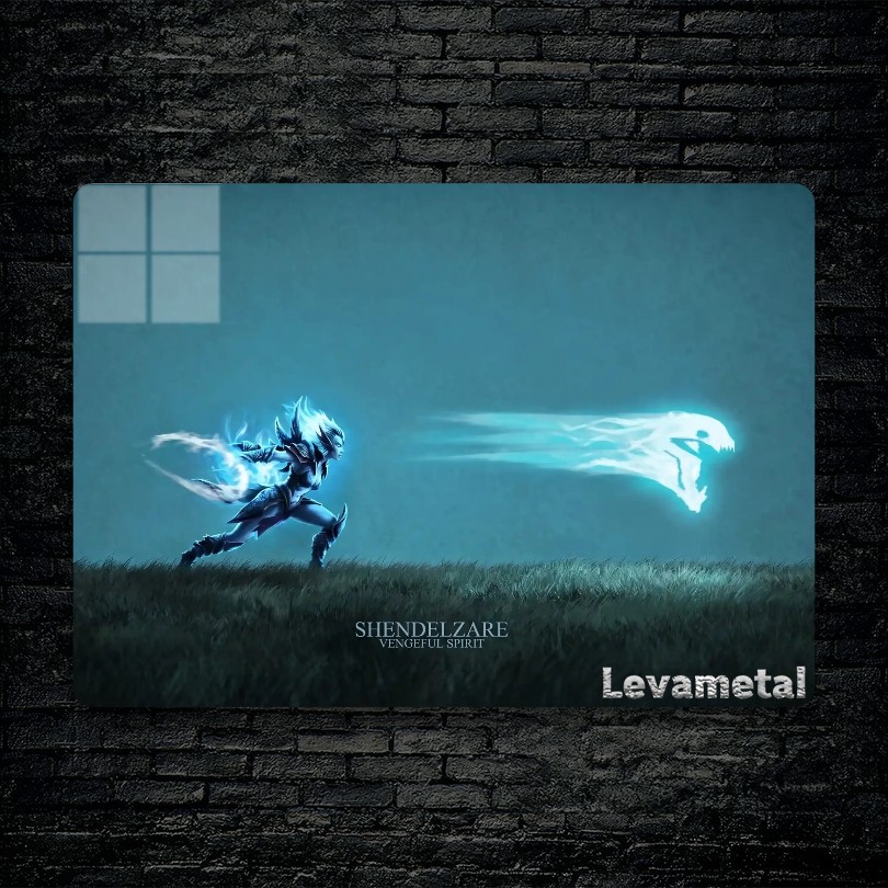 متال پوستر vengeful spirit از گیم دوتا2 , dota2 با کد E-288