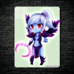 متال پوستر vengeful spirit از گیم دوتا2 , dota2 با کد E-295