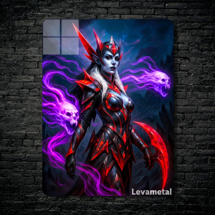 main-mockup-24088-1785090506.jpeg متال پوستر vengeful spirit از گیم دوتا2 , dota2 با کد E-296