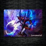 متال پوستر vengeful spirit از گیم دوتا2 , dota2 با کد E-301