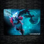 متال پوستر vengeful spirit از گیم دوتا2 , dota2 با کد E-312