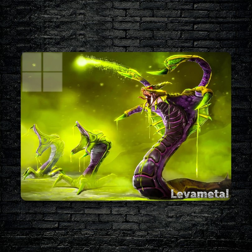 متال پوستر venomancer از گیم دوتا2 , dota2 با کد E-320