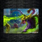 متال پوستر venomancer از گیم دوتا2 , dota2 با کد E-327