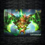 متال پوستر viper از گیم دوتا2 , dota2 با کد E-335