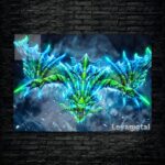 متال پوستر viper از گیم دوتا2 , dota2 با کد E-345