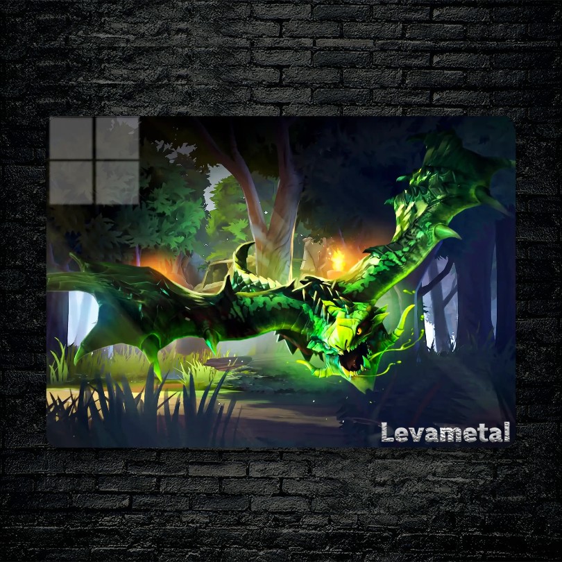 متال پوستر viper از گیم دوتا2 , dota2 با کد E-346