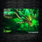 متال پوستر viper از گیم دوتا2 , dota2 با کد E-347