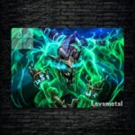 متال پوستر visage از گیم دوتا2 , dota2 با کد E-358