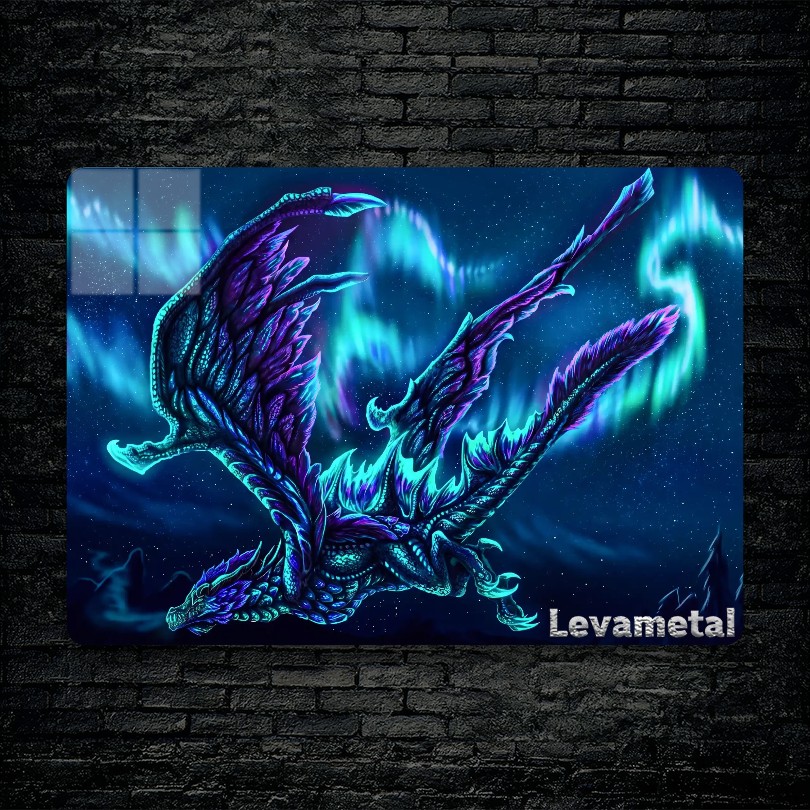 متال پوستر Winter Wyvern از گیم دوتا2 , dota2 با کد E-382