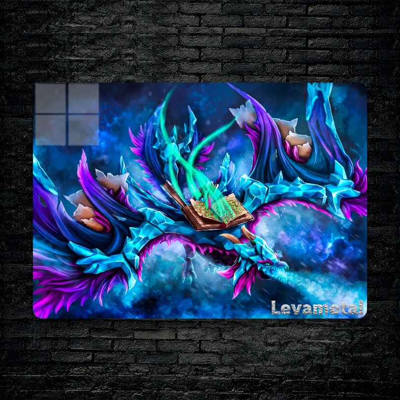 متال پوستر Winter Wyvern از گیم دوتا2 , dota2 با کد E-384