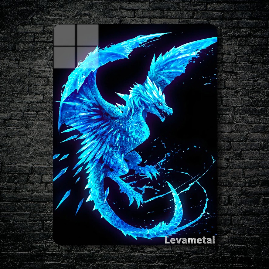 متال پوستر Winter Wyvern از گیم دوتا2 , dota2 با کد E-385